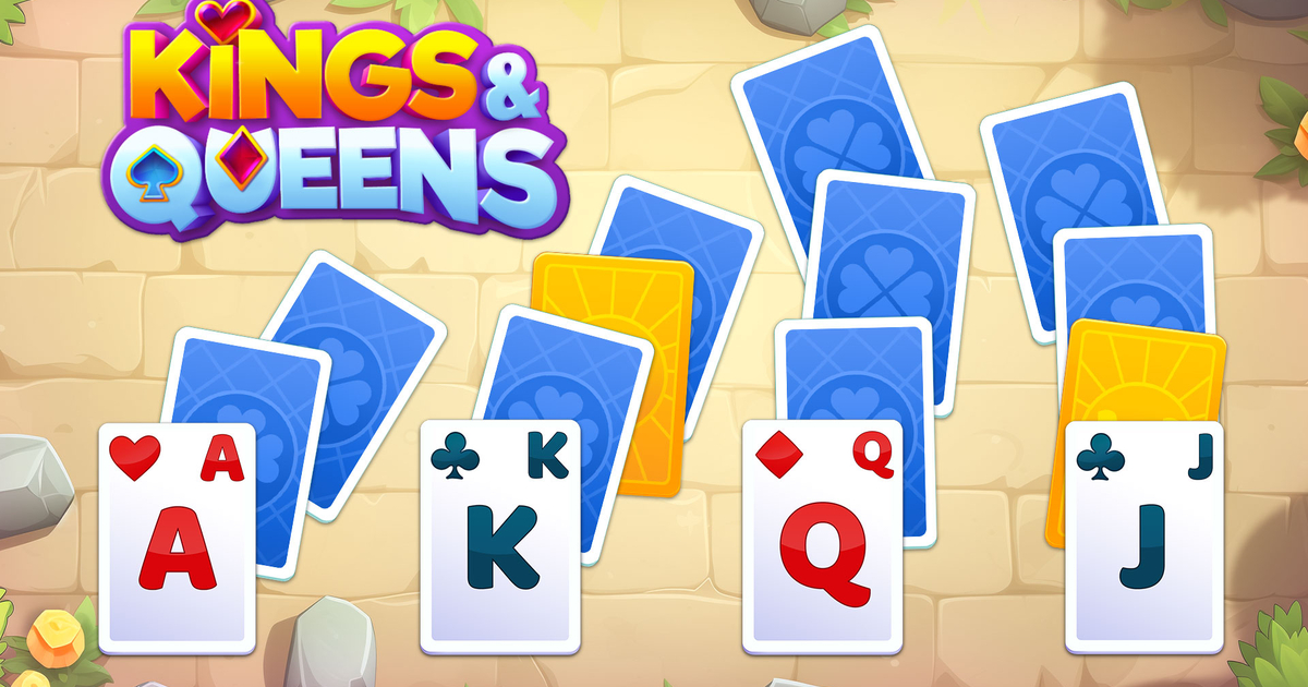 Kings and Queens Solitaire TriPeaks Cover