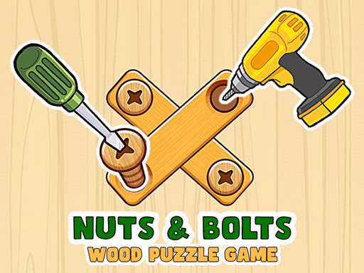 Nuts & Bolts Wood Puzzle Game Cover