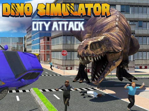 Dino Simulator City Attack Cover