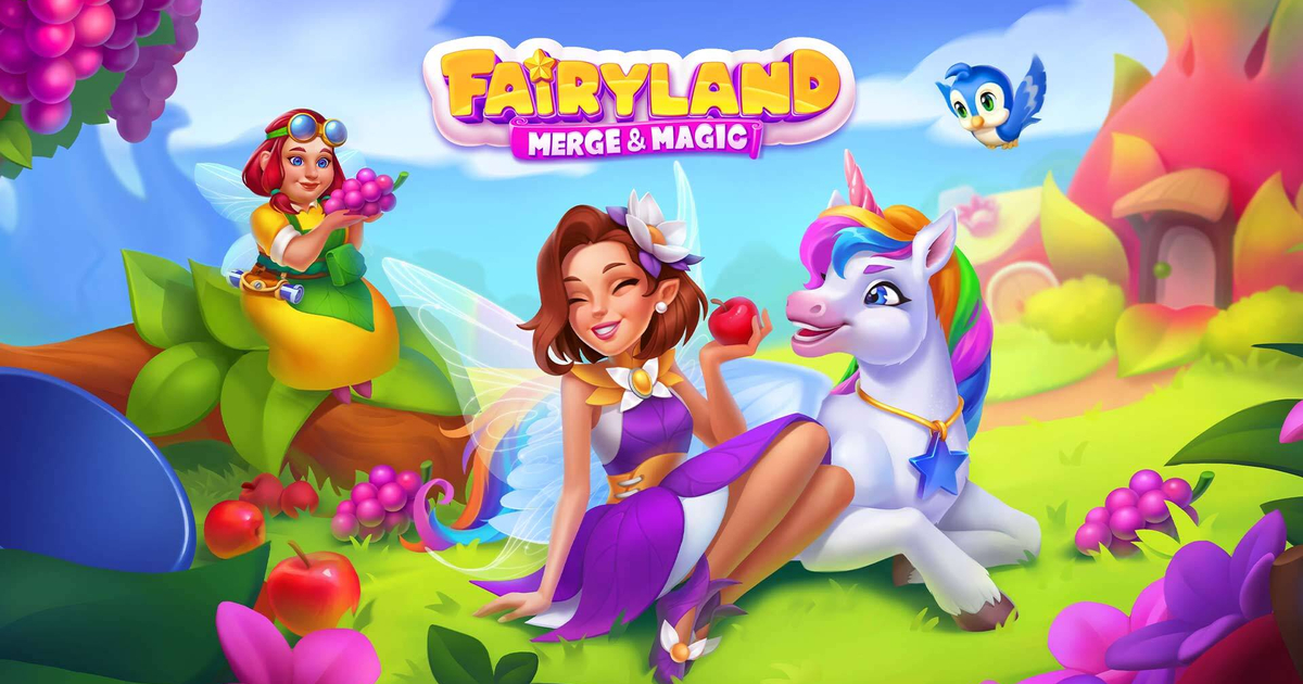 Fairyland Merge & Magic Cover