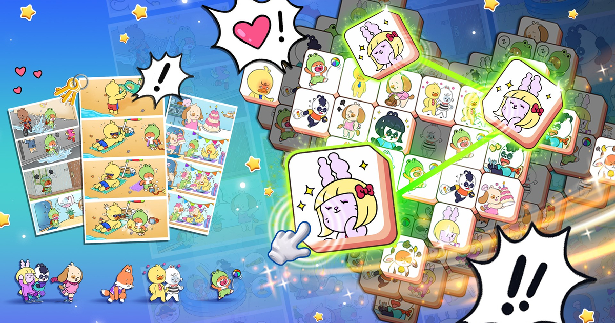 Kawaii Friends: Tiles Matcher Cover